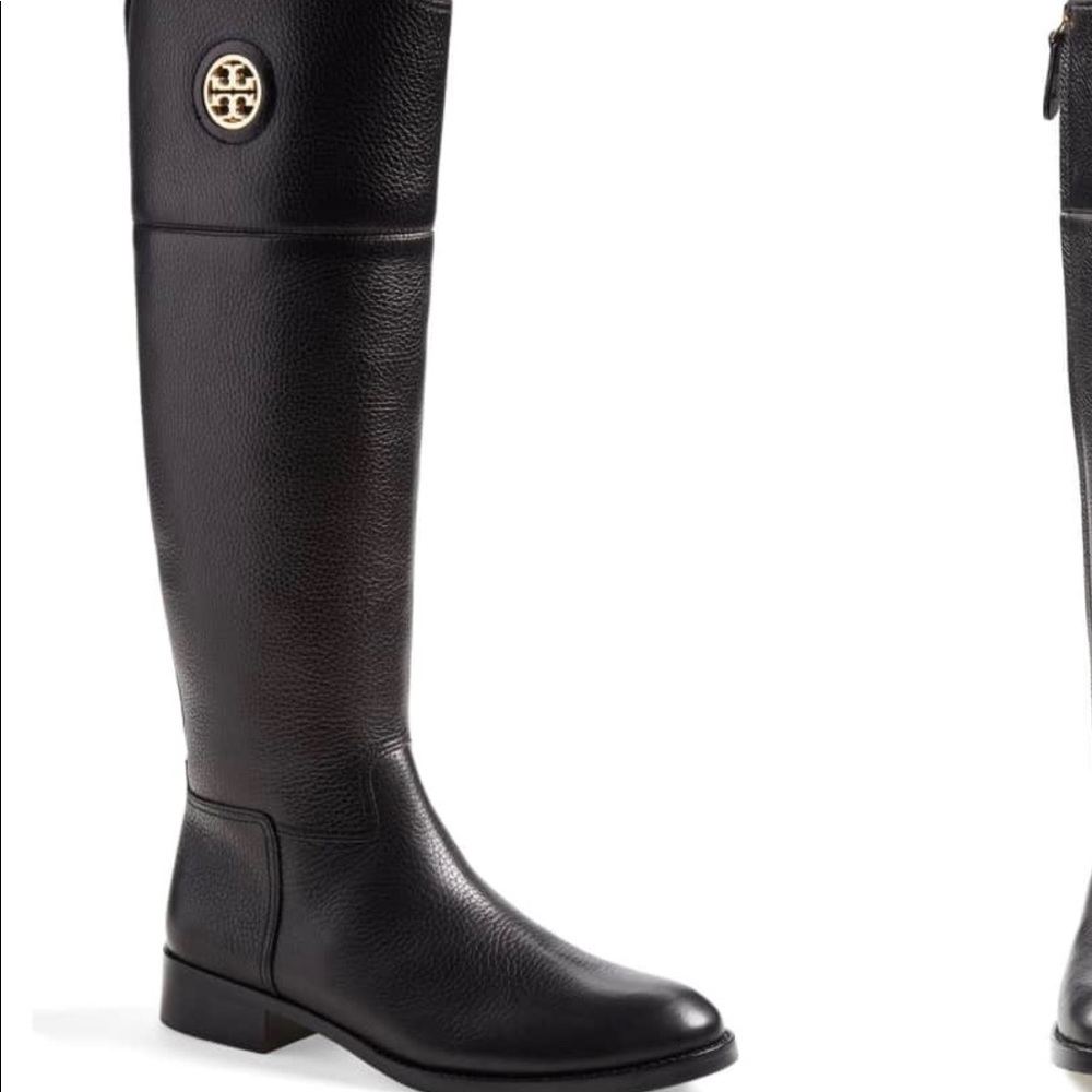 Tory Burch Junction Riding Boot wide calf 7.5